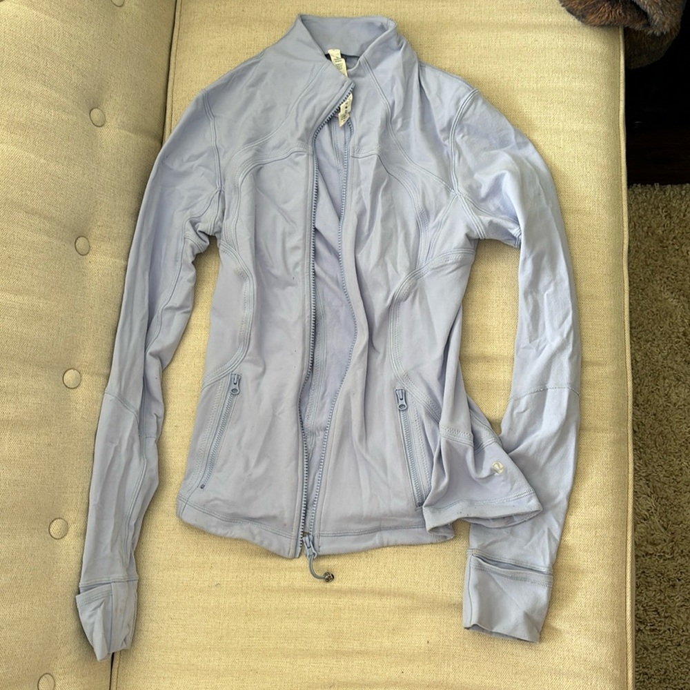 Lululemon Light Purple Zip Up Jacket